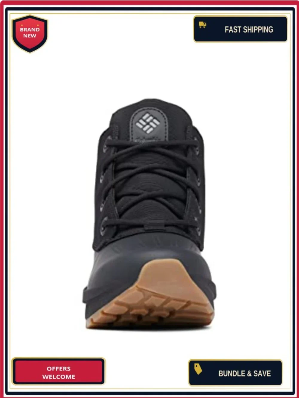 Columbia Moritza Shield Women's Mid-Top Lace-Up Snow Boots Leather OMNI-GRIP